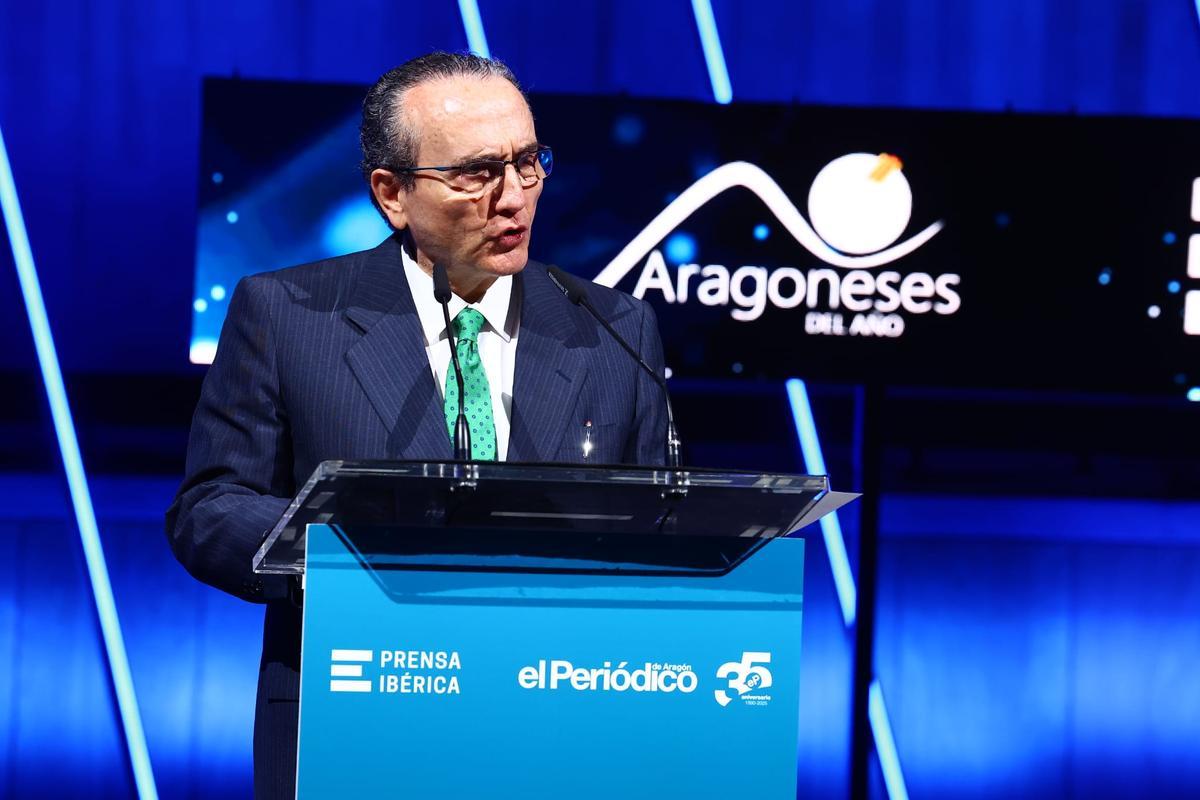 Moll, durante su discurso.