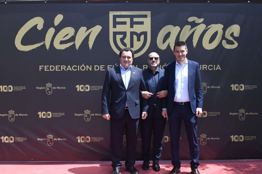 Las imágenes de la gala por los 100 años de la Federación Murciana de Fútbol