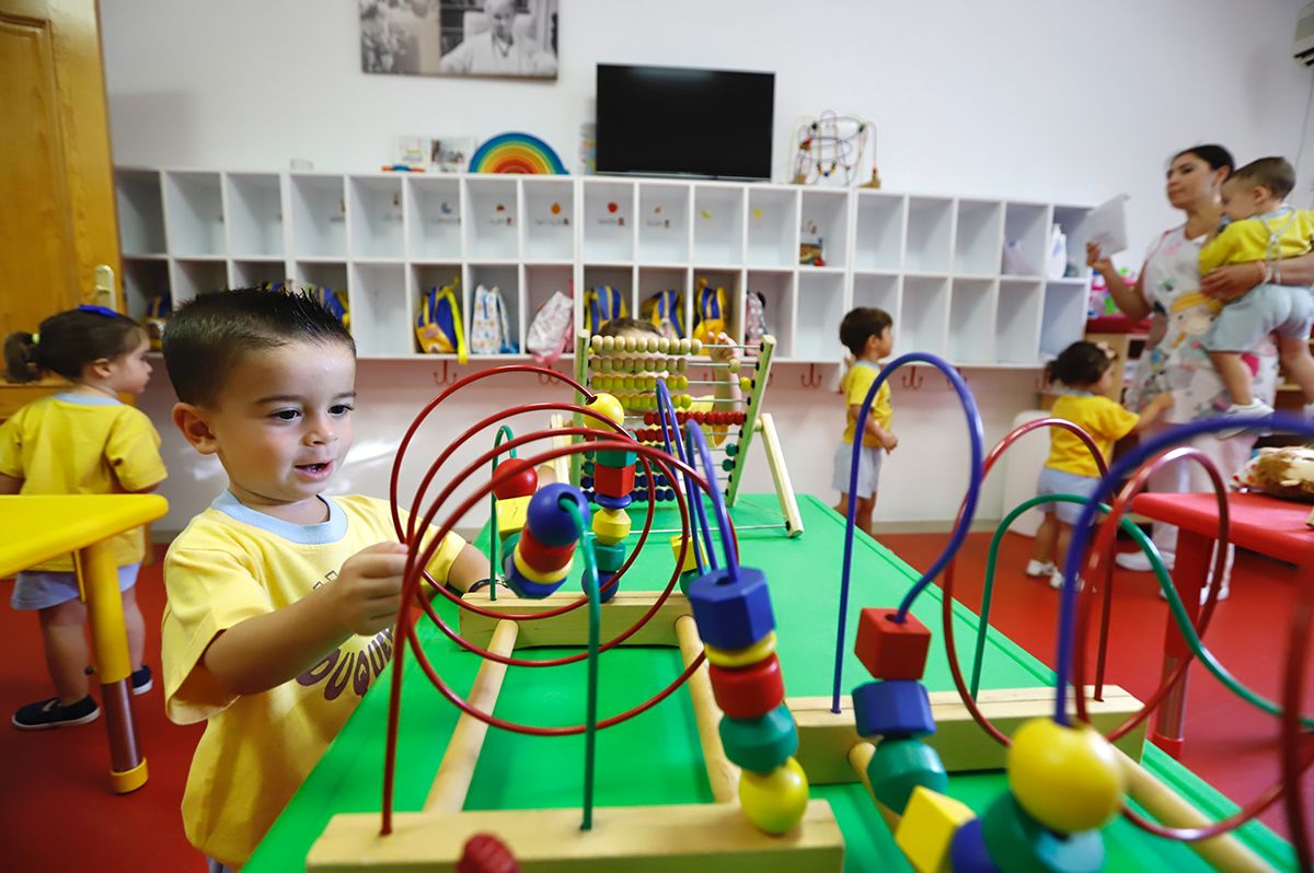 Primer día de clase en las escuelas infantiles