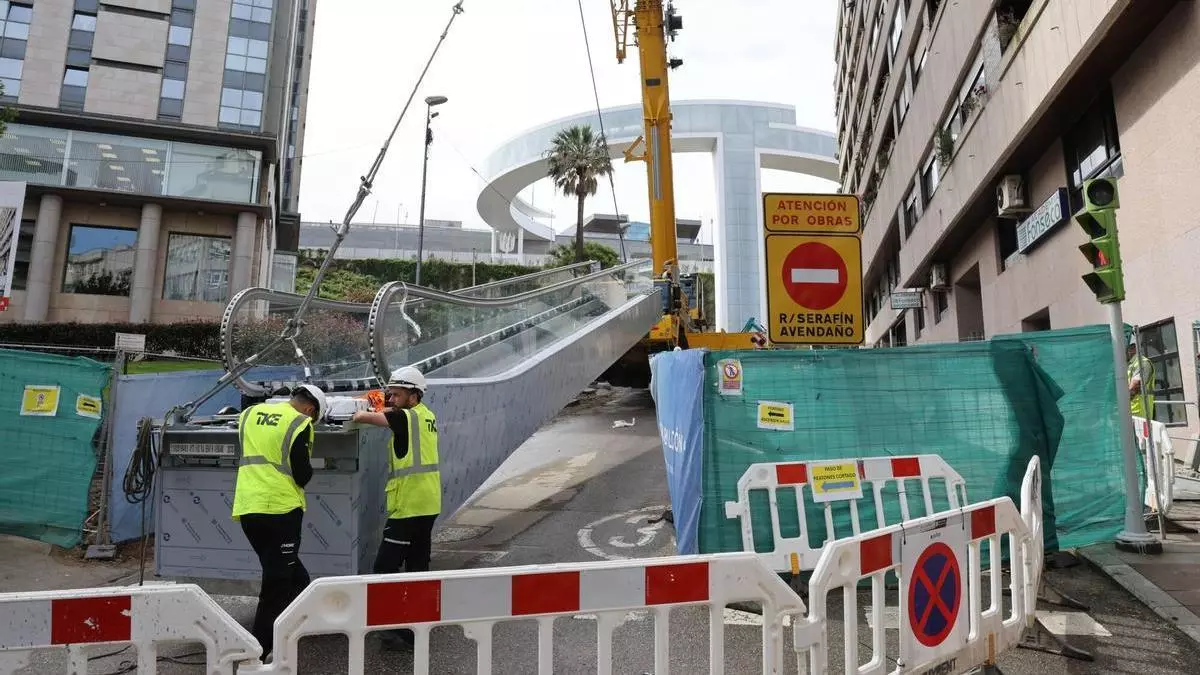 Otro hito del Vigo Vertical empieza a asomar en el centro de la ciudad: «Tendremos una sola estación de tren»