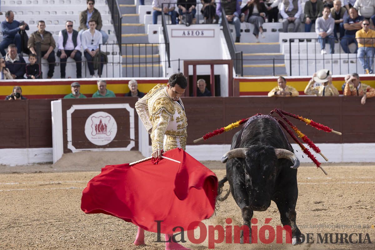 El torero de Cehegín, Antonio Puerta, en la corrida clasificatoria de la Copa Chenel de Madrid