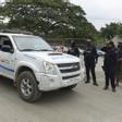 Un grupo de policías en Ecuador.