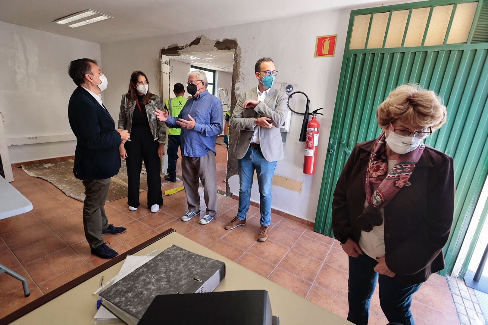 Reparto de alimentos del Distrito Suroeste de Santa Cruz