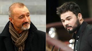 Bronca entre Gabriel Rufián y Arturo Pérez Reverte