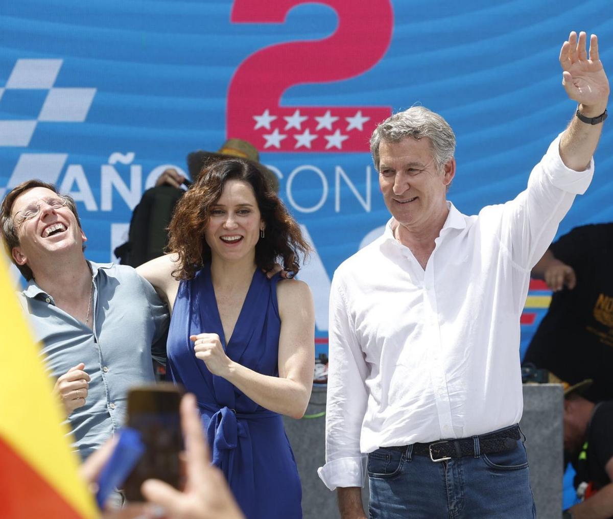 Feijóo promet revertir polítiques del Govern central si arriba a la Moncloa Feijóo promet revertir polítiques del Govern central si arriba a la Moncloa