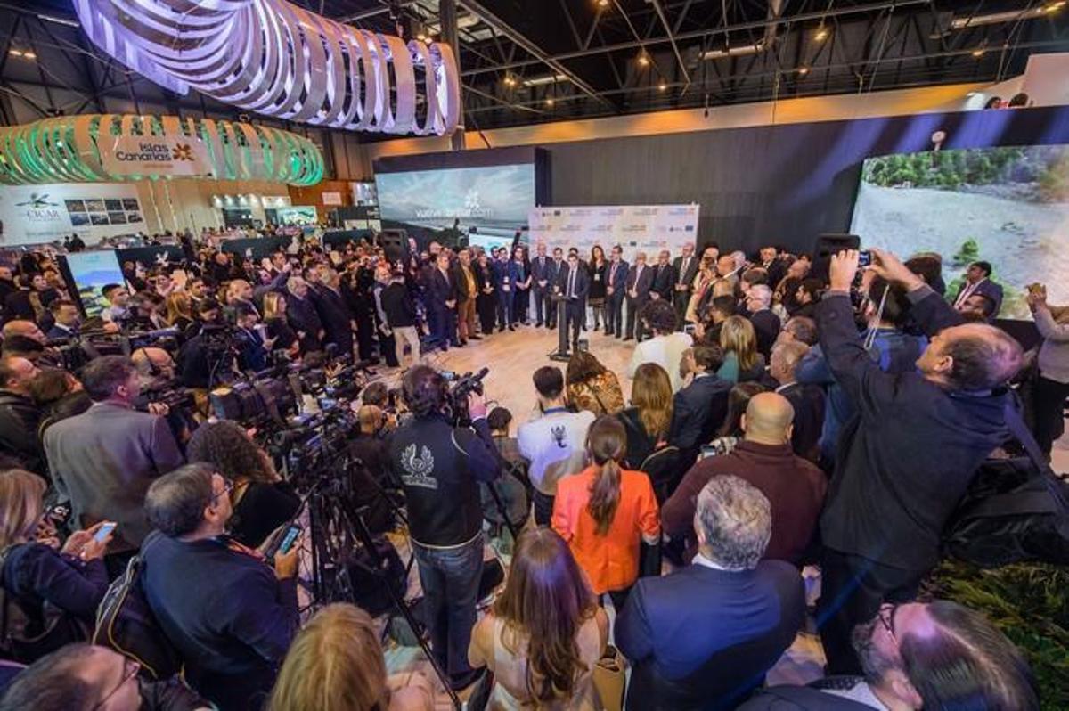 Inauguración de Fitur 2018. Madrid