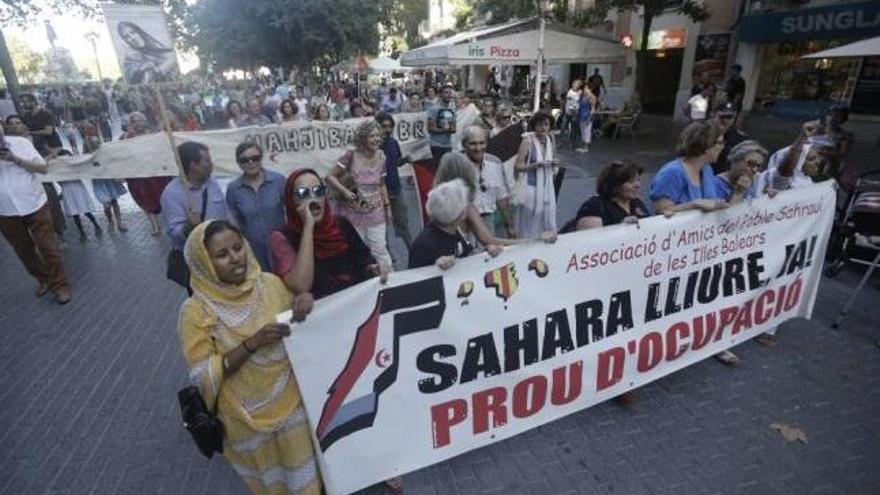 Manifestación por un Sahara libre