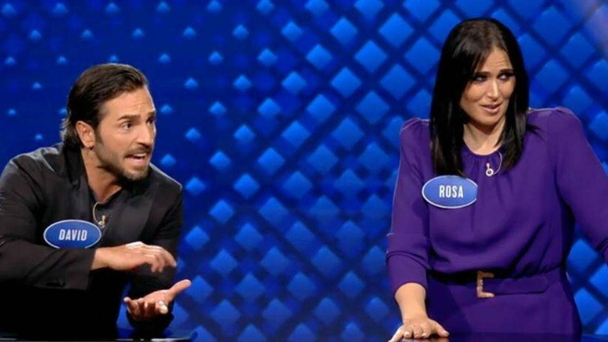 Rosa López, en 'Family Feud: la batalla de los famosos'.