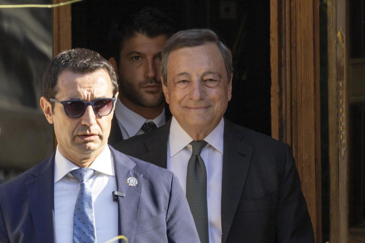 El primer ministro de Italia, Mario Draghi.