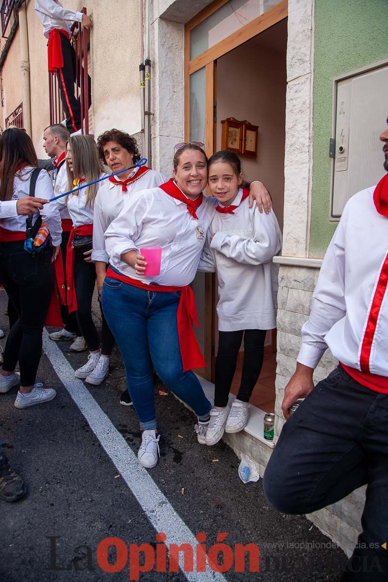 Recorrido Caballos del Vino día dos de mayo en Caravaca