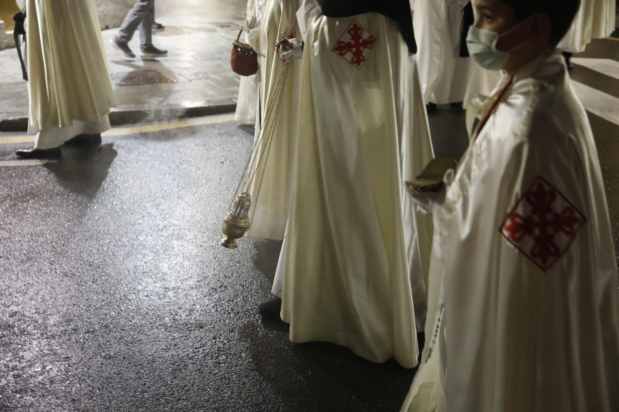 En imágenes: Procesión de Martes Santo en Gijón