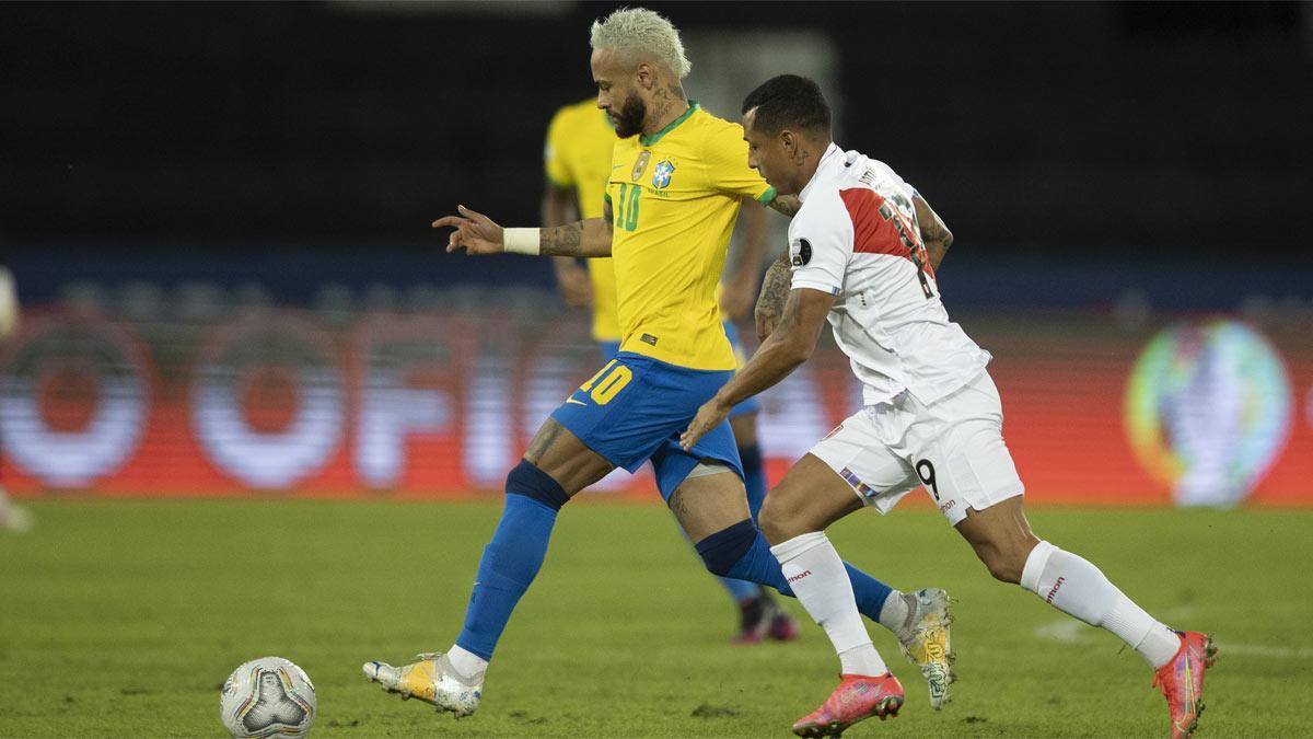 Neymar es la principal baza ofensiva de Brasil ante Perú
