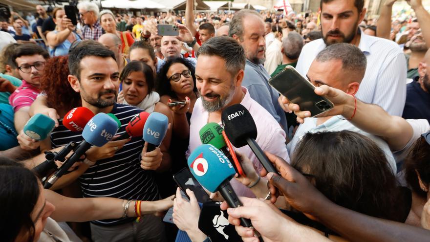 Abascal se la juega el 23J: aguantar en la tercera posición y sumar con el PP