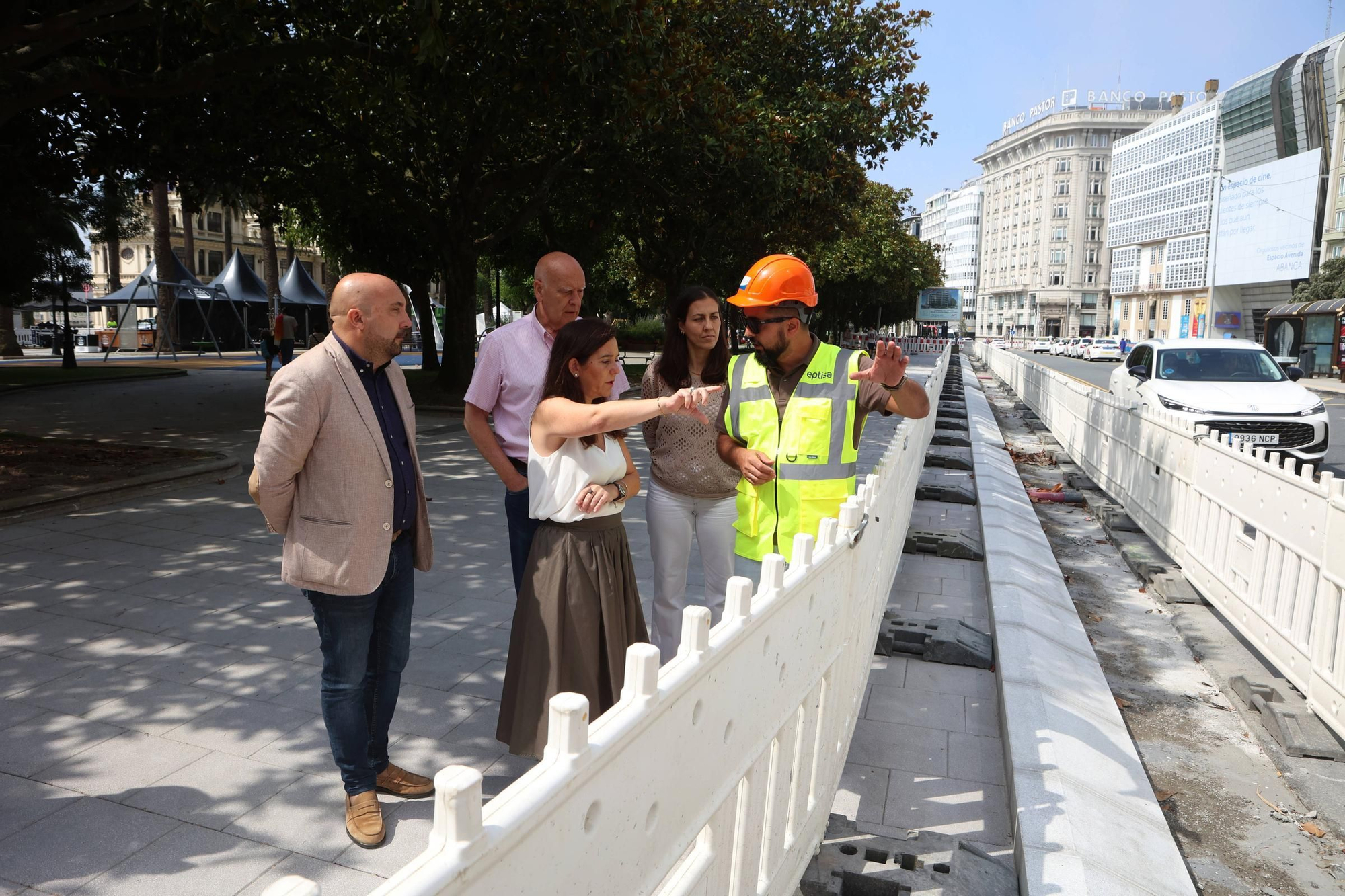 La obra de los Cantones cumple plazos y prevé rematar a finales de 2026