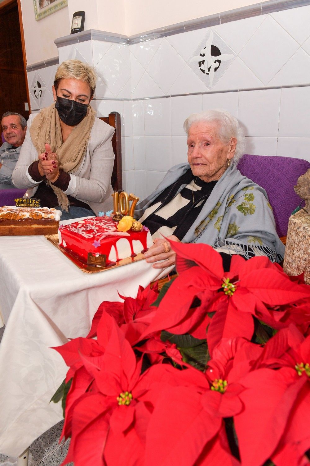 La mujer más longeva del sureste, Agustina García, cumple 107 años