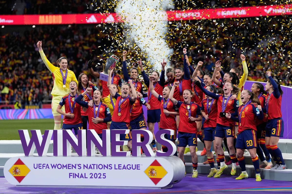 Final de la Nations League: España - Alemania.