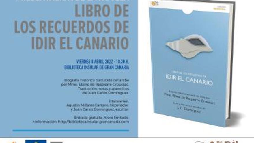 Presentación del libro Libro de los recuerdos de Idir el canario