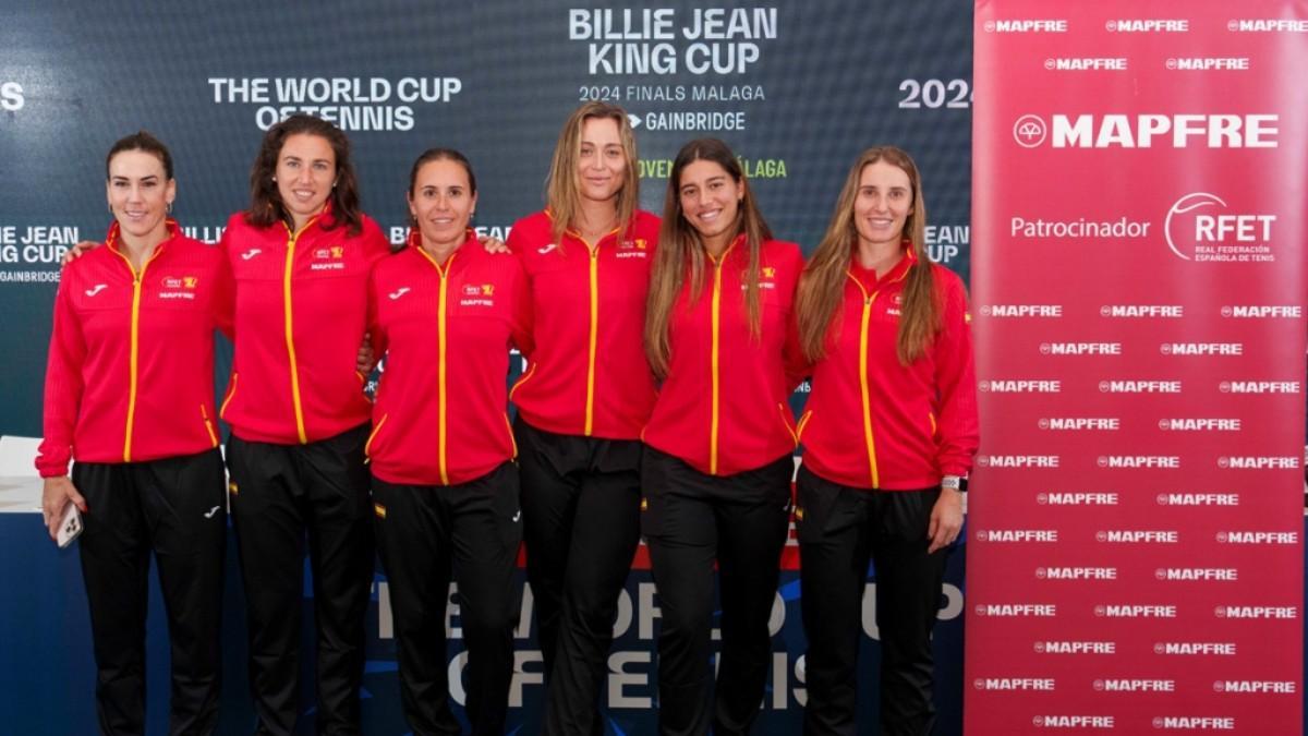 Las jugadoras que representarán a España en la Billie Jean King Cup