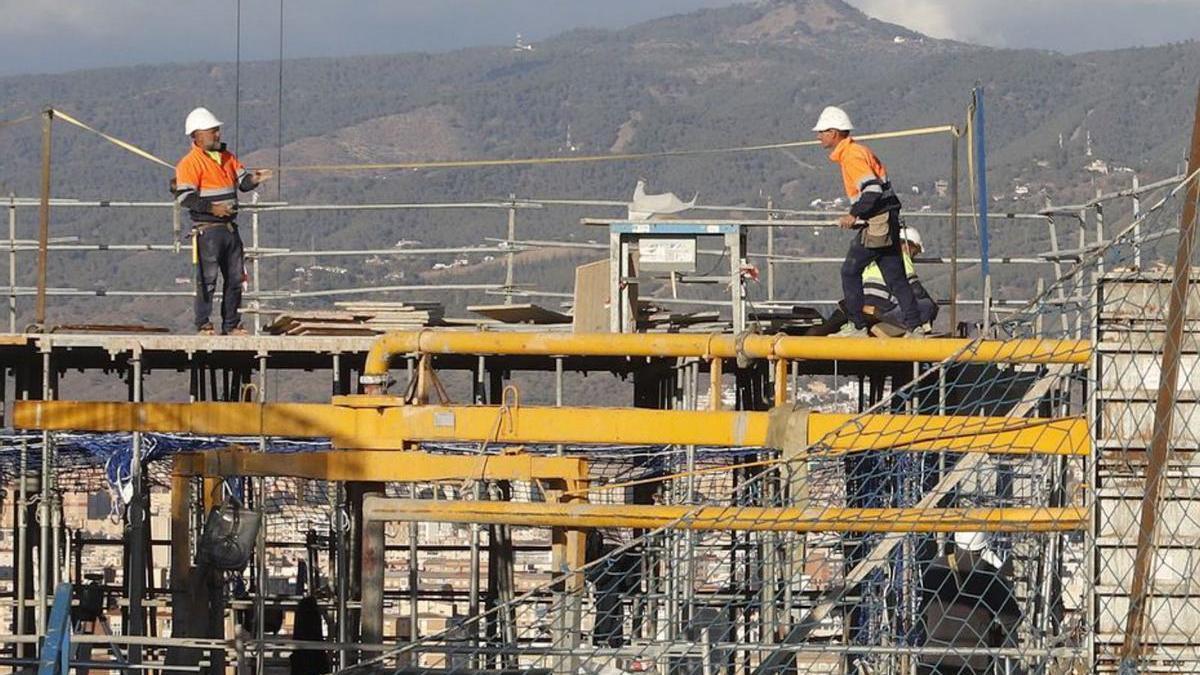 Trabajos constructivos en Málaga capital.