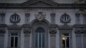 Fachada del Tribunal Supremo