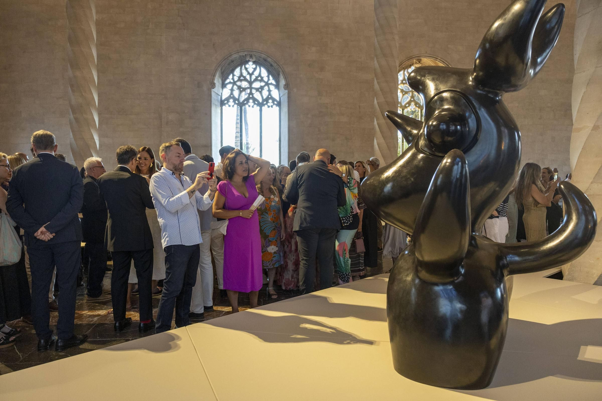 La exposició de Miró en La Llotja, en imágenes