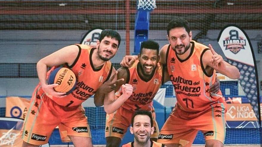 El Valencia Basket 3x3 se lleva la cita de Ortuella y sigue al mando de la competición nacional