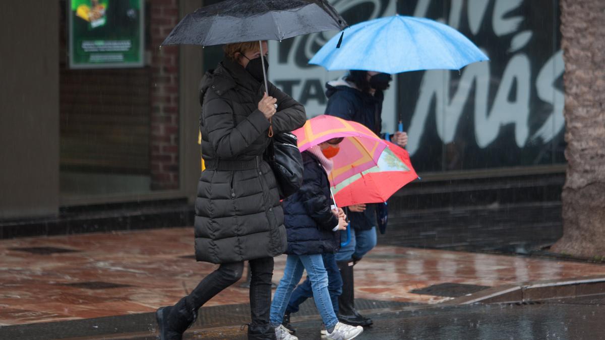 Lluvia en València: comienza la ola de frío del puente de San José