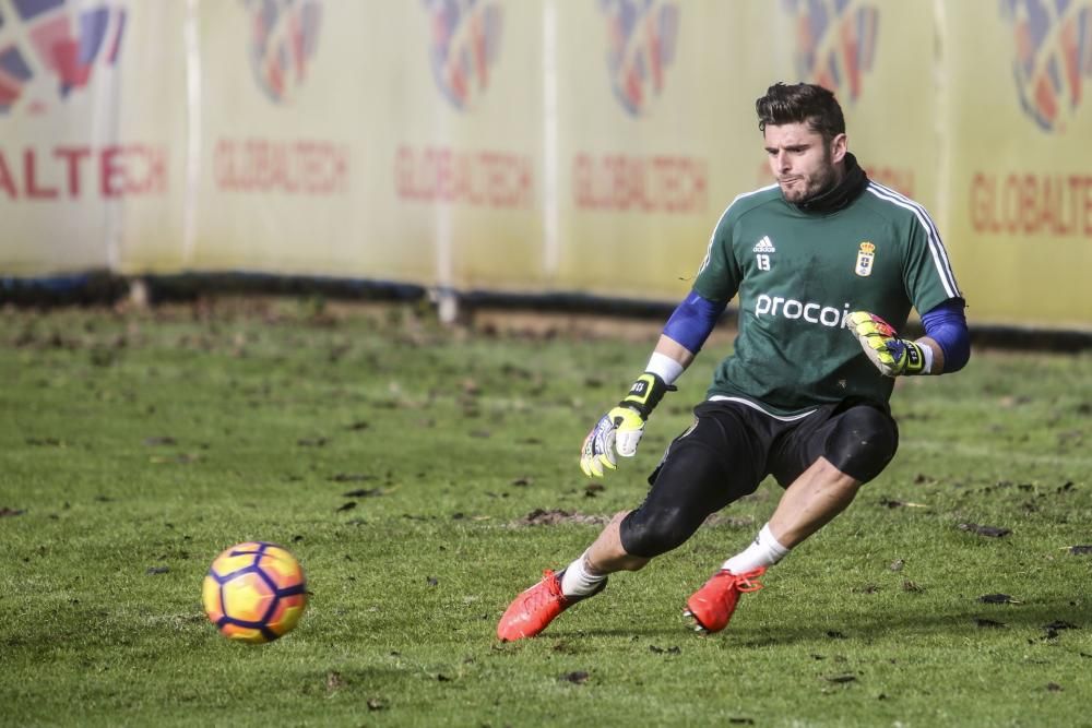 Entrenamiento del Real Oviedo