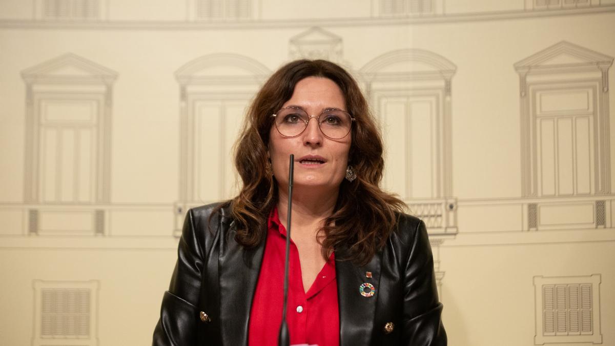 La consellera  de la Presidencia, Laura Vilagrà. Foto de archivo.