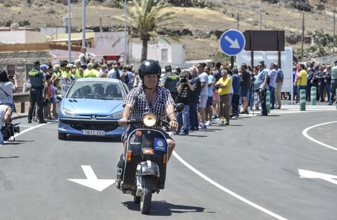 LAS PALMAS DE GRAN CANARIA A 03/07/2017 Apertura al tráfico del último tramo de la primera fase de la carretera de la Aldea. FOTO: J.PÉREZ CURBELO