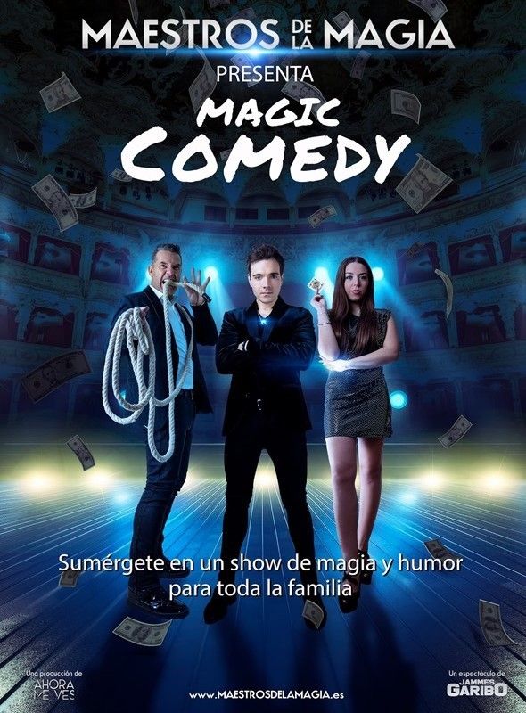 Cartel del espectáculo 'Magic Comedy'