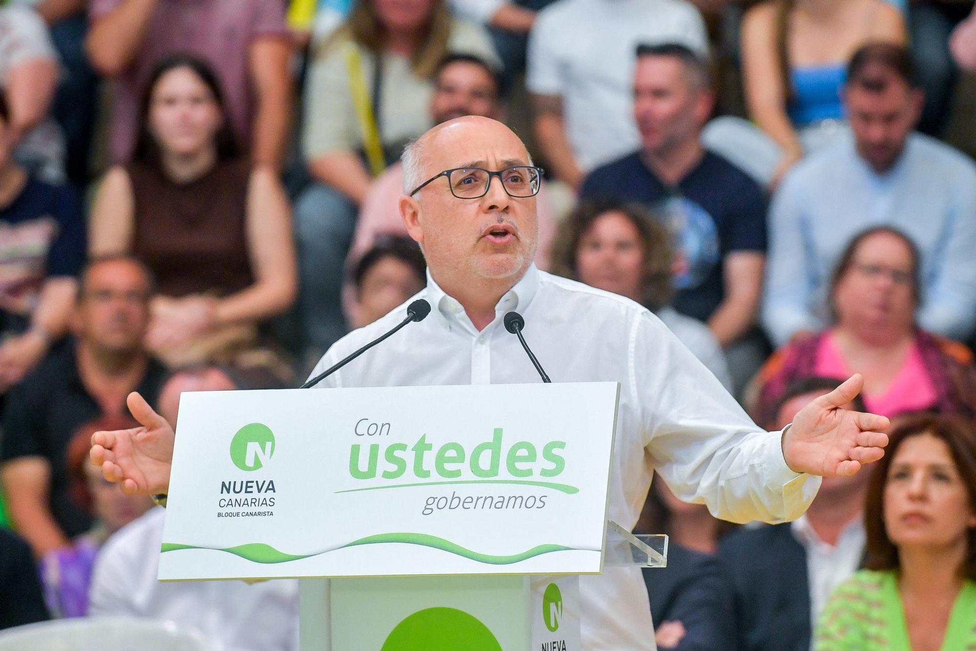 Presentación de candidaturas de Nuevas Canarias a las elecciones del 28M