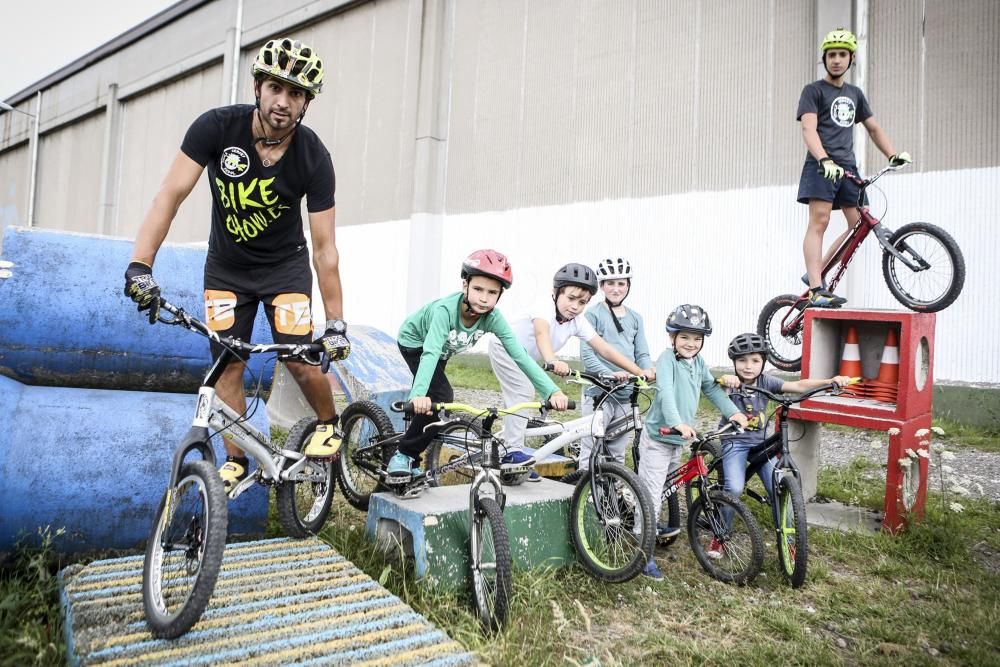 Curso de iniciación al biketrial en Gijón