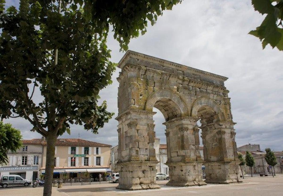 Arco germánico en Charente-Maritime (Francia)