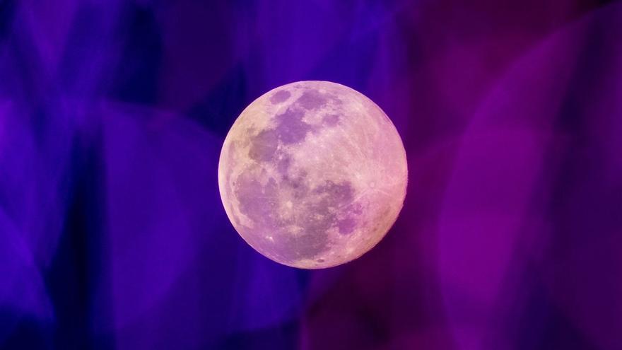 La luna llena del lobo desde diferentes puntos del planeta