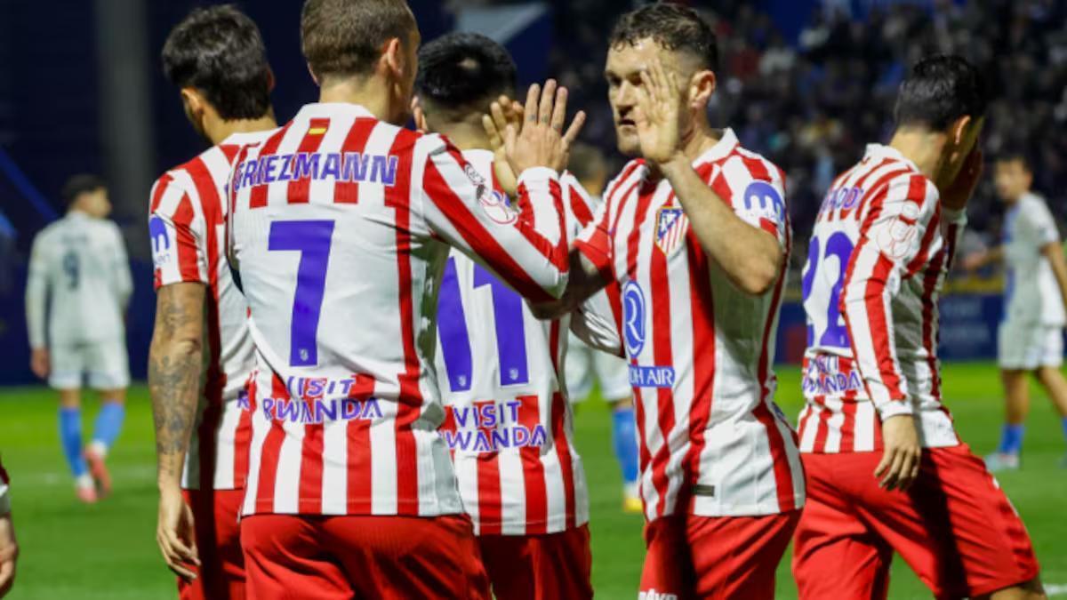 El Atlético de Madrid venció al Atlético Baleares (3-2) en los dieciseisavos de final