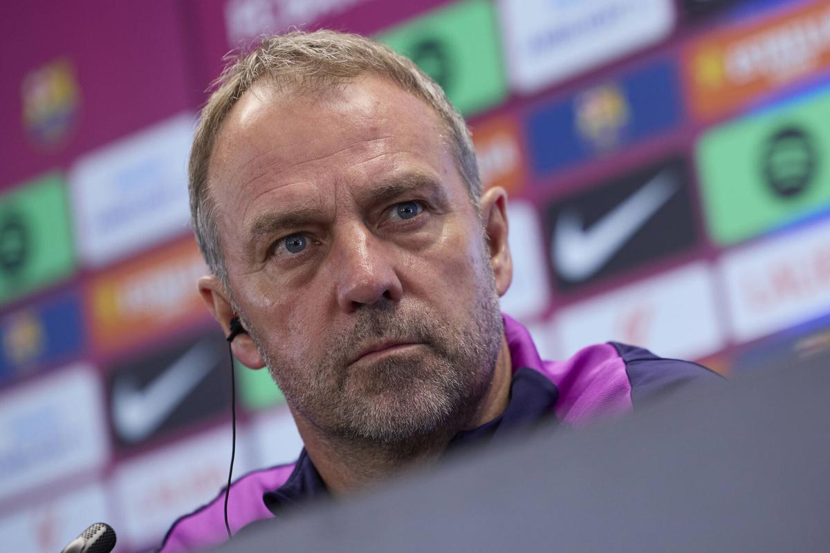 Hansi Flick, entrenador del Barça