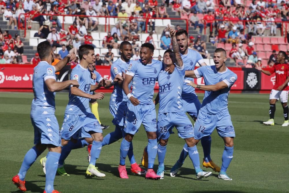 Celebració del gol de Maffeo