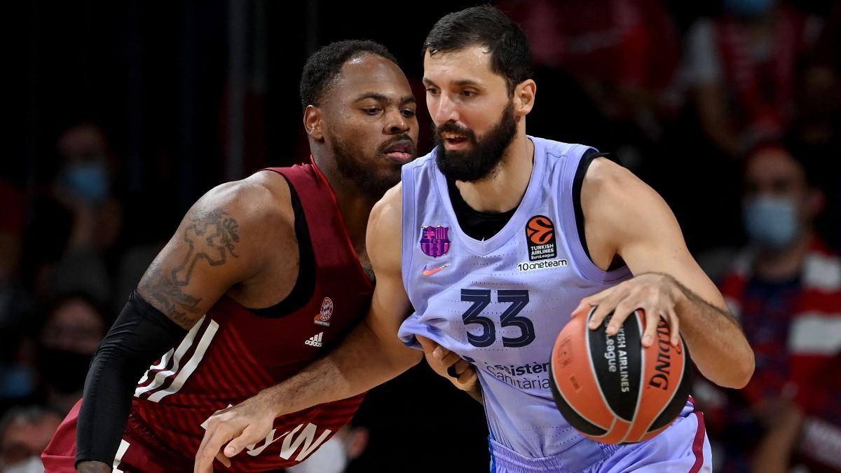 Deshaun Thomas y Nicola Mirotic, en el partido de ida
