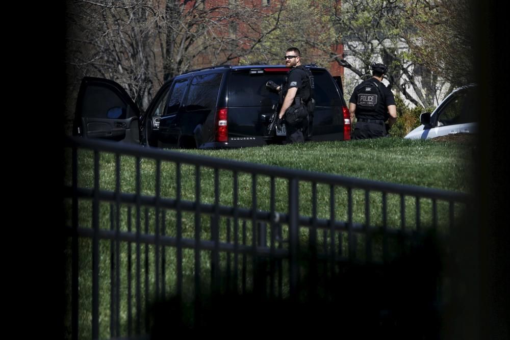 Un detenido por un tiroteo en el Capitolio