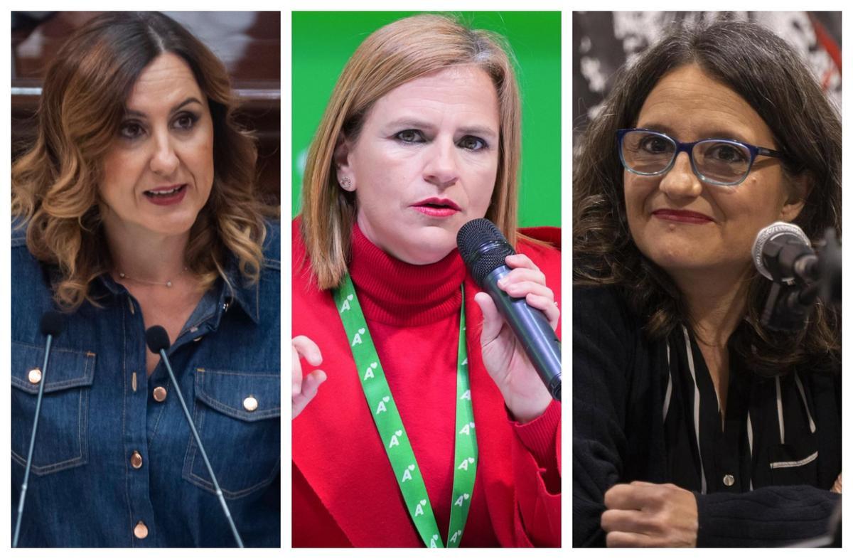 María José Catalá (PP), Pilar Bernabé (PSPV) y Mónica Oltra (Compromís) optarán a la alcaldía de València en 2027.