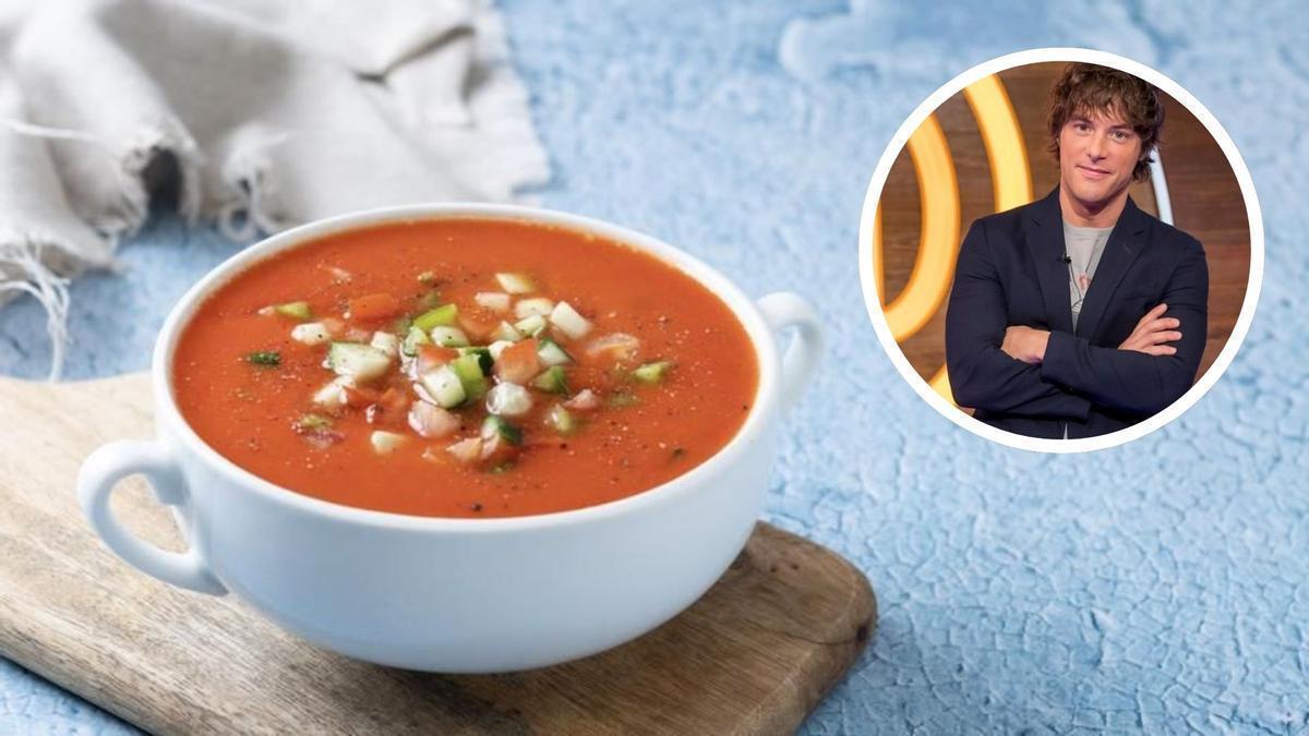 El infalible truco de Jordi Cruz para lograr un gazpacho perfecto