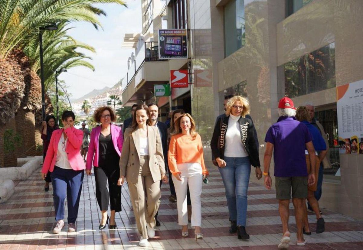 Una inversión de 90 millones permitirá desatascar el tráfico de Los Cristianos