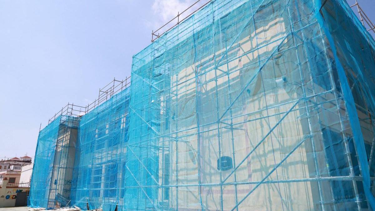 Obras en el CEIP Sant Agustí de Cullera,