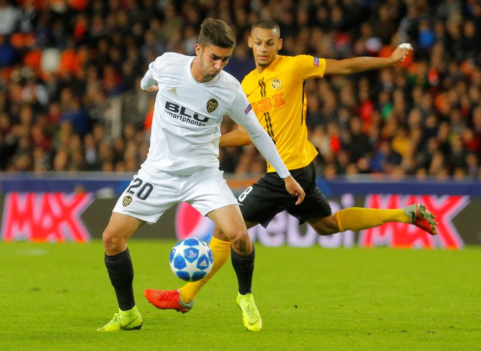 Valencia CF - Young Boys, en imágenes