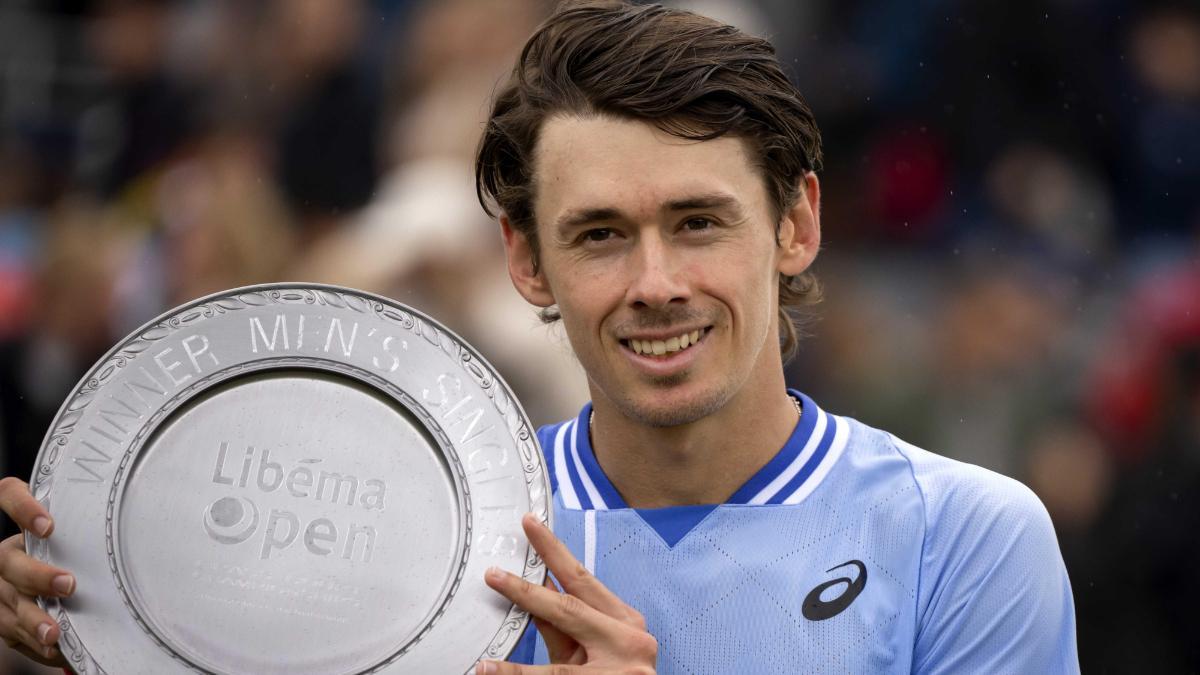 Alex de Minaur vencedor del ATP 250 de 's-Hertogenbosch