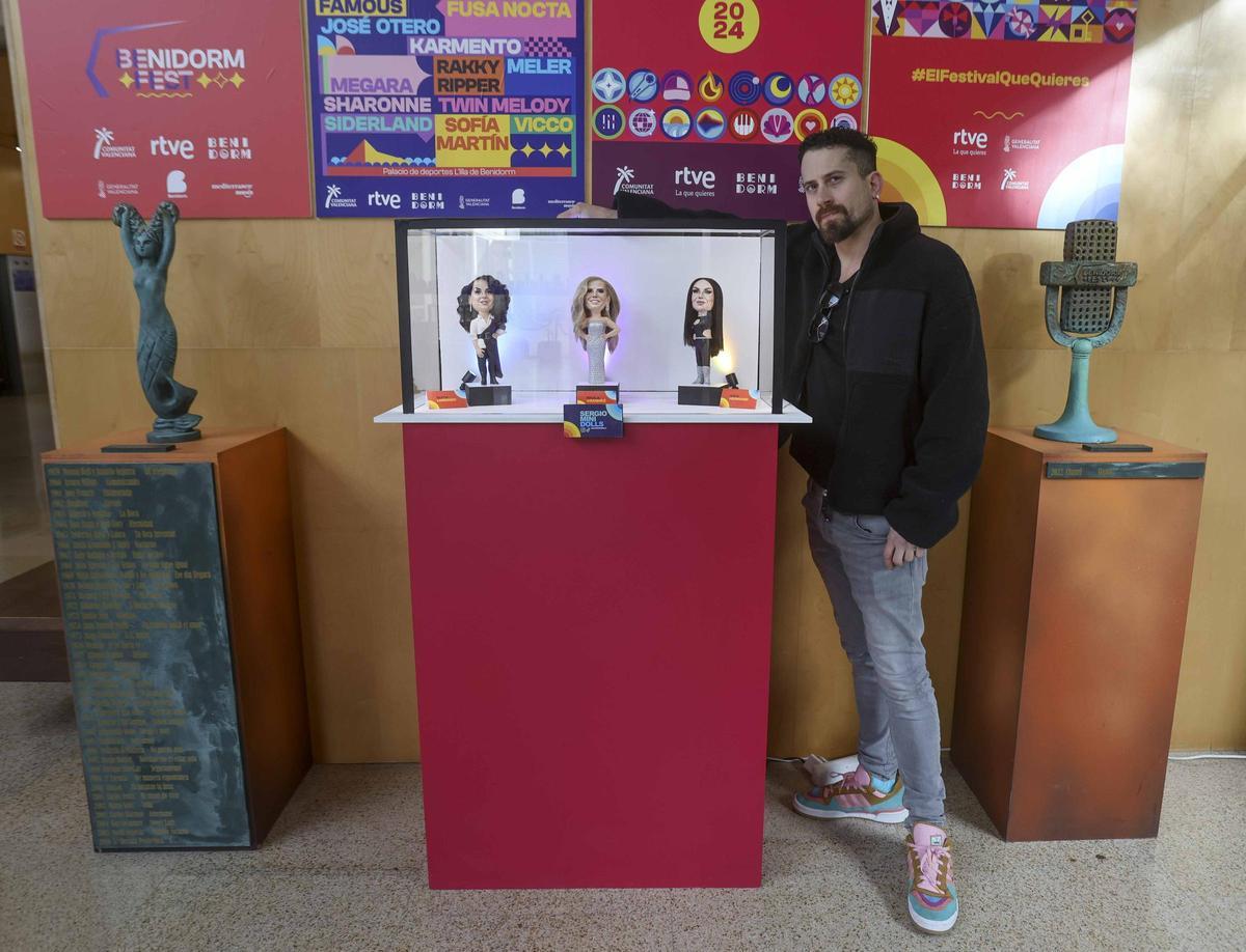 Así se crean las "minidolls" de las presentadoras y ganadoras del Benidorm Fest