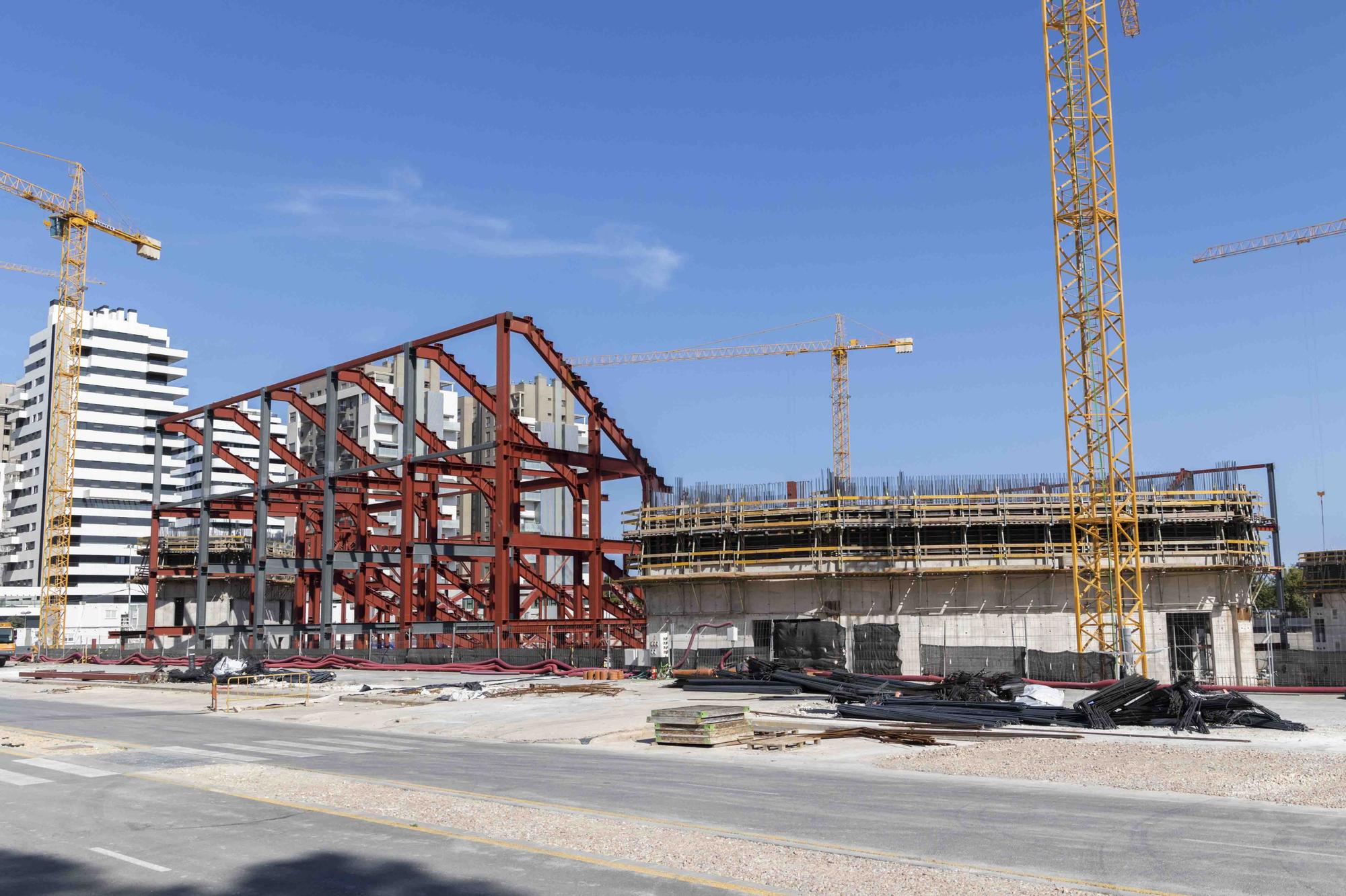 Así avanzan las obras del Casal España Arena de València