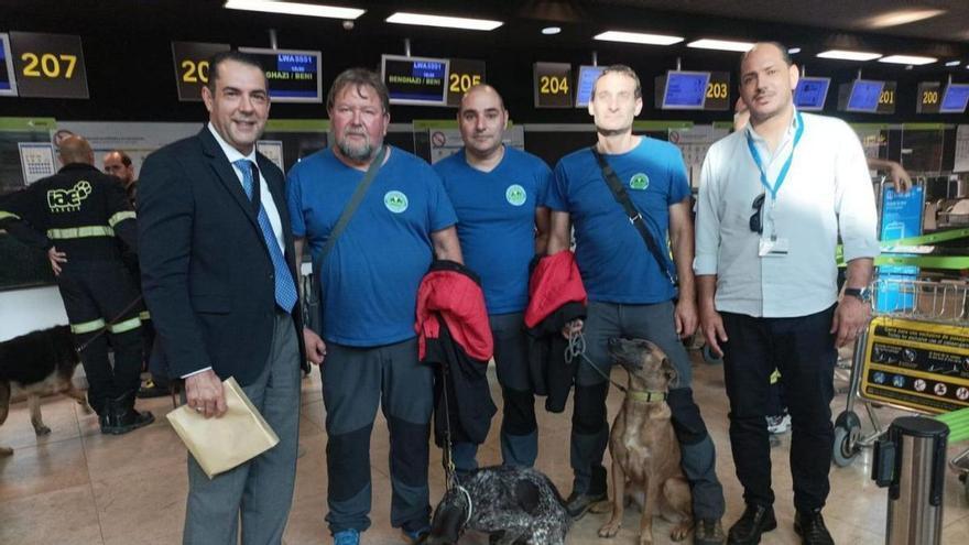 La Unidad Canina del Principado viaja a Libia para ayudar en los rescates tras las riadas