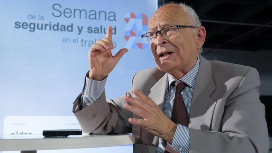 Manuel Bestratén durante la entrevista a LA PROVINCIA en el Museo Elder de la Ciencia. | | ANDRÉS CRUZ